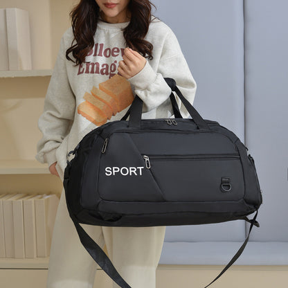 Travel Bag Large Capacity Lightweight Dry Wet Separation Gym Bag