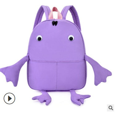 FluffyPack-Schulrucksack für Kinder 1 - 3. Klasse