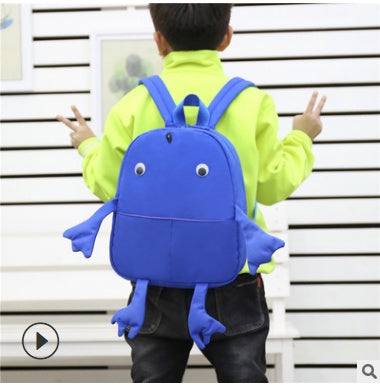 FluffyPack-Schulrucksack für Kinder 1 - 3. Klasse