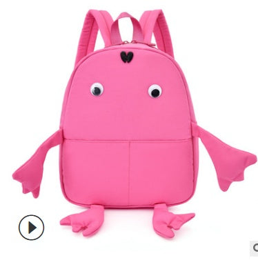 FluffyPack-Schulrucksack für Kinder 1 - 3. Klasse