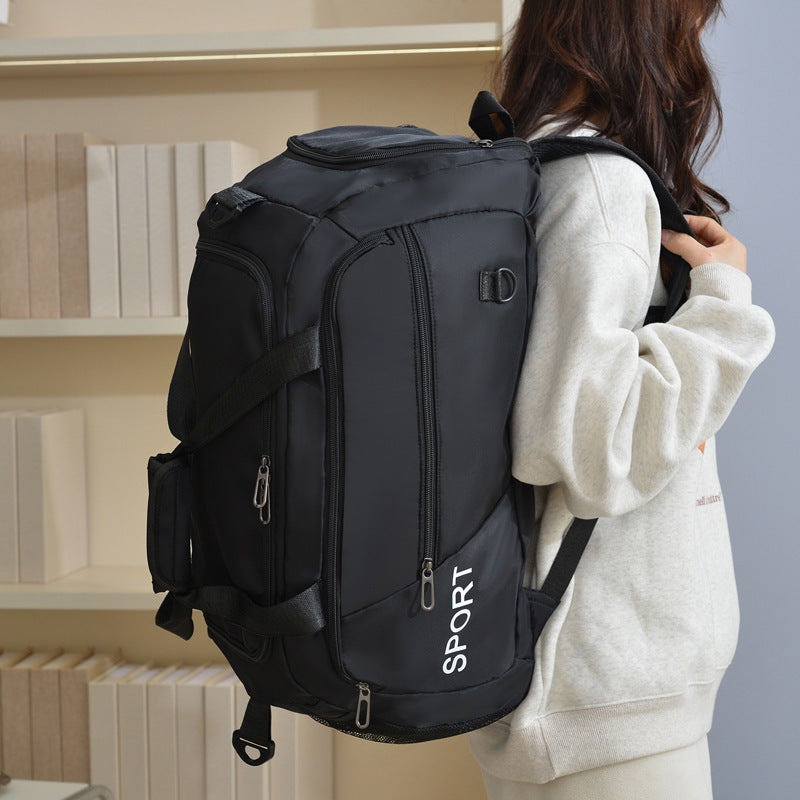 Travel Bag Large Capacity Lightweight Dry Wet Separation Gym Bag
